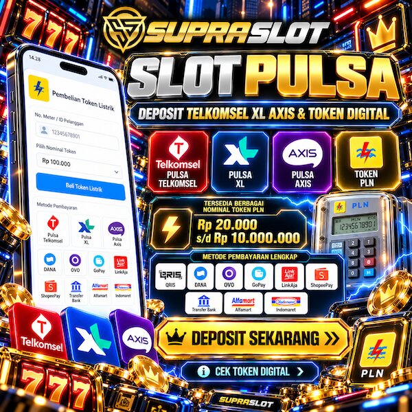 SUPRASLOT Slot Pulsa Telkomsel XL Axis
